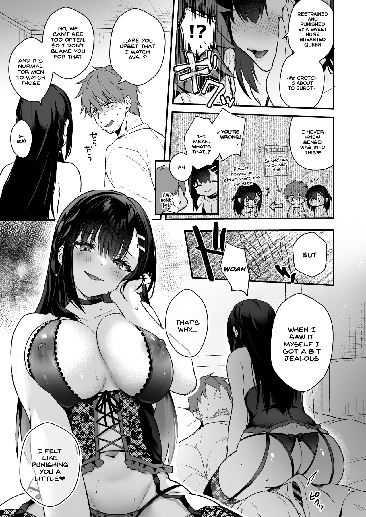 Hentai Manga Comic-I Feel Like Bullying You Today-Read-4